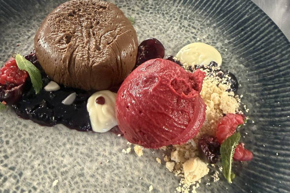 Chocolate Mousse & Cherry