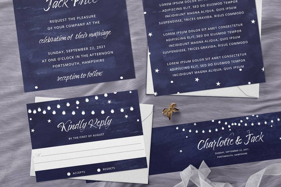 Personalised invitations