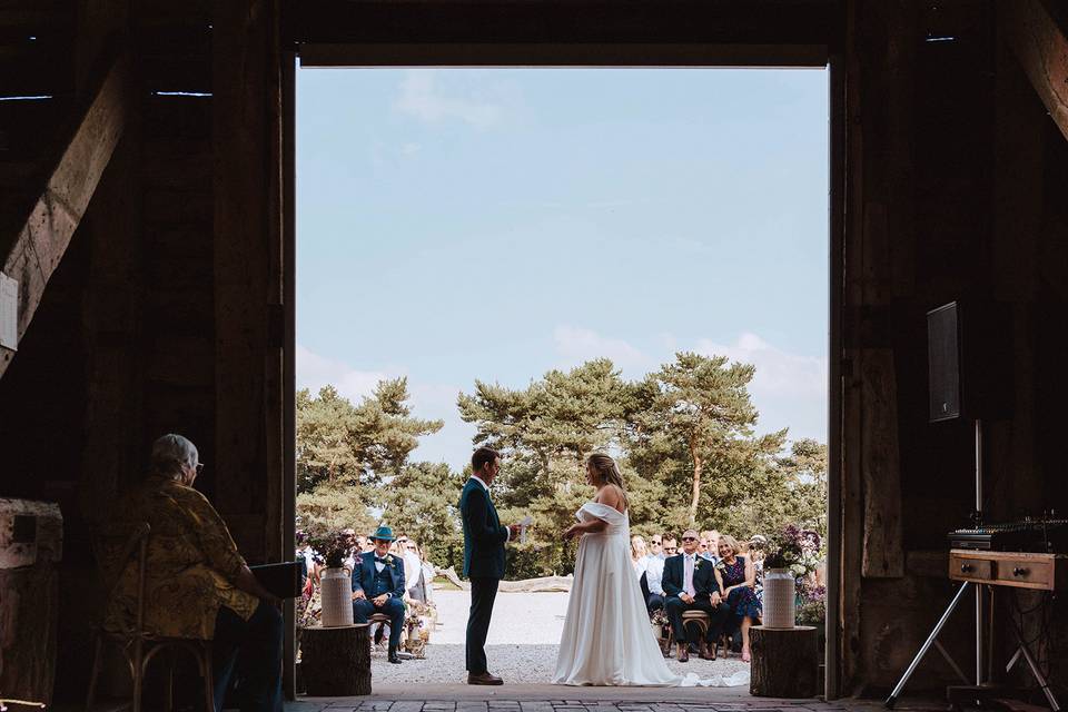 Exterior of barn - MWPhotography