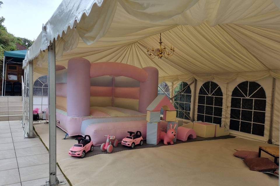 Marquee hire for birthday