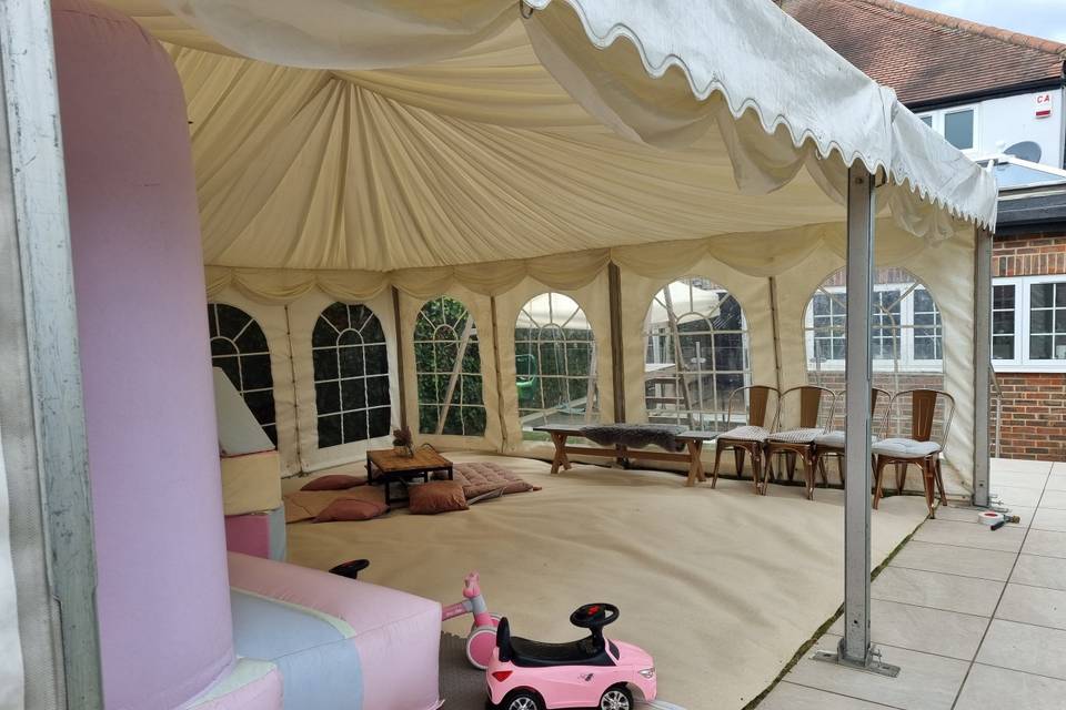 Children's birthday marquee hire