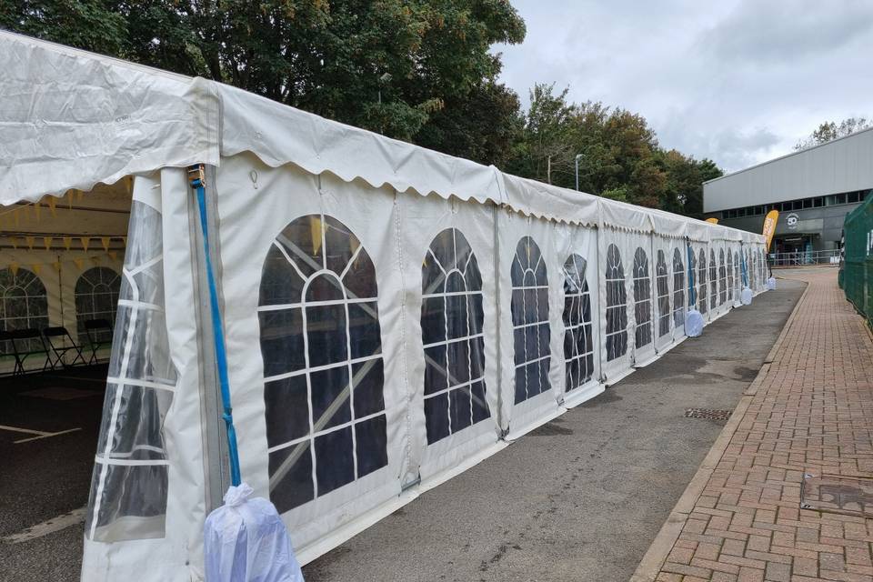 Large marquee hire