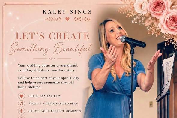 One of wedding singers