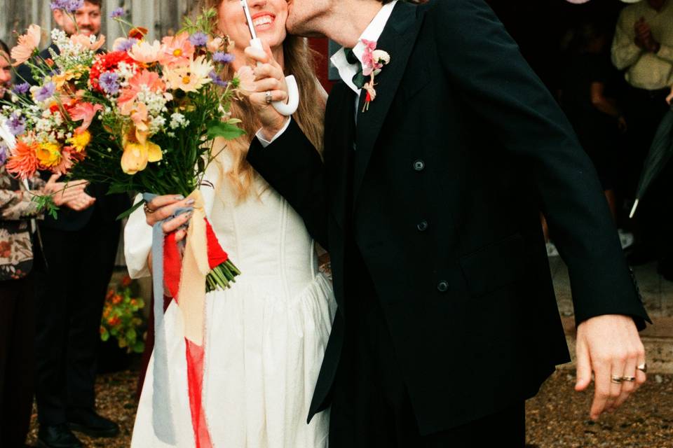 Kiss on the cheek