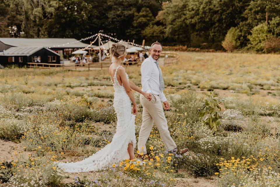 Stroll through the meadow