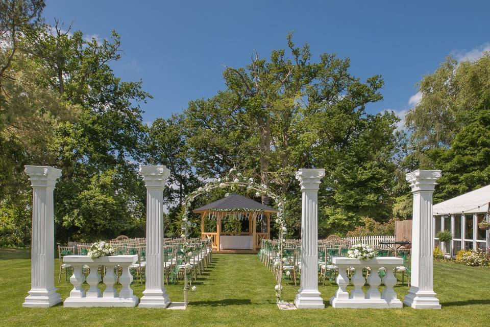 Outside ceremony