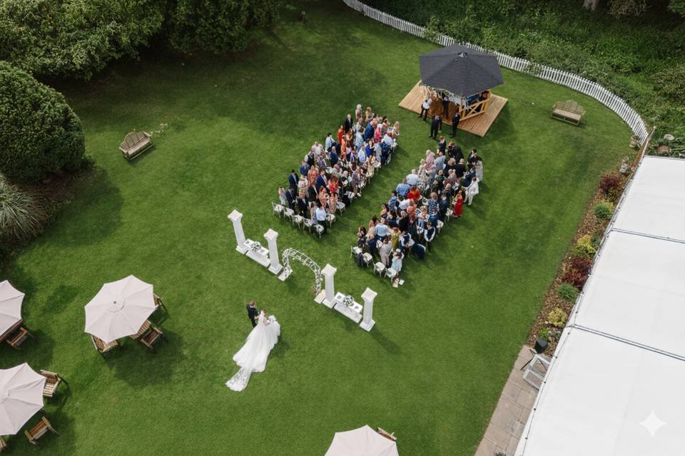Aerial ceremony