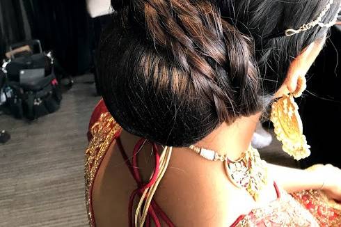 Asian Bridal Hair