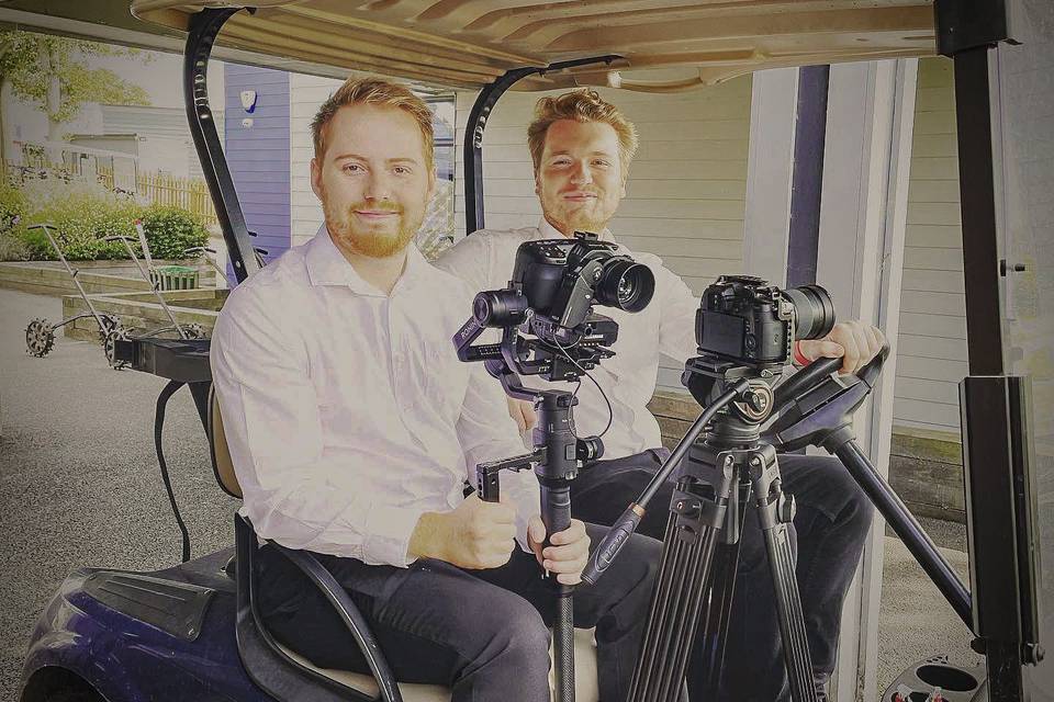 G&S on a Golf buggy!