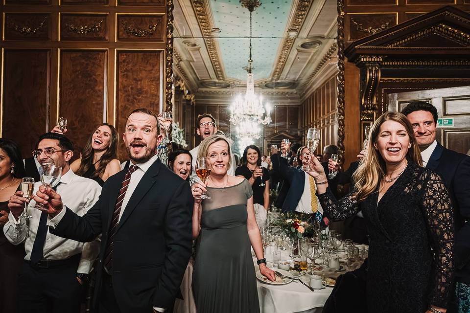 Toast to the newly weds