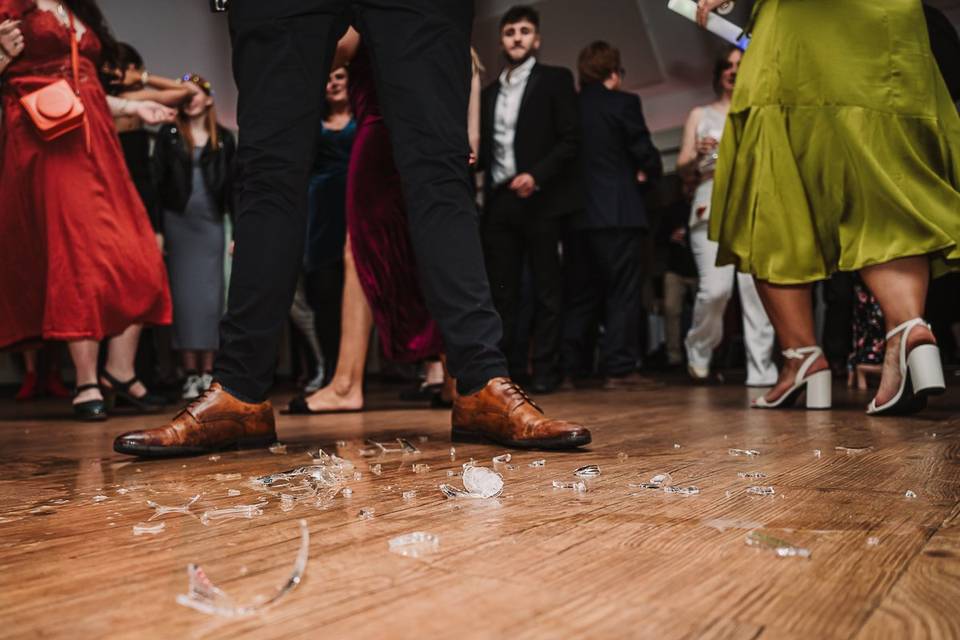 Broken glass