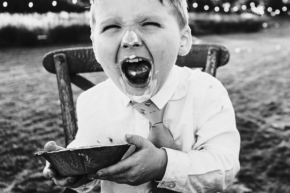 Boy and ice cream