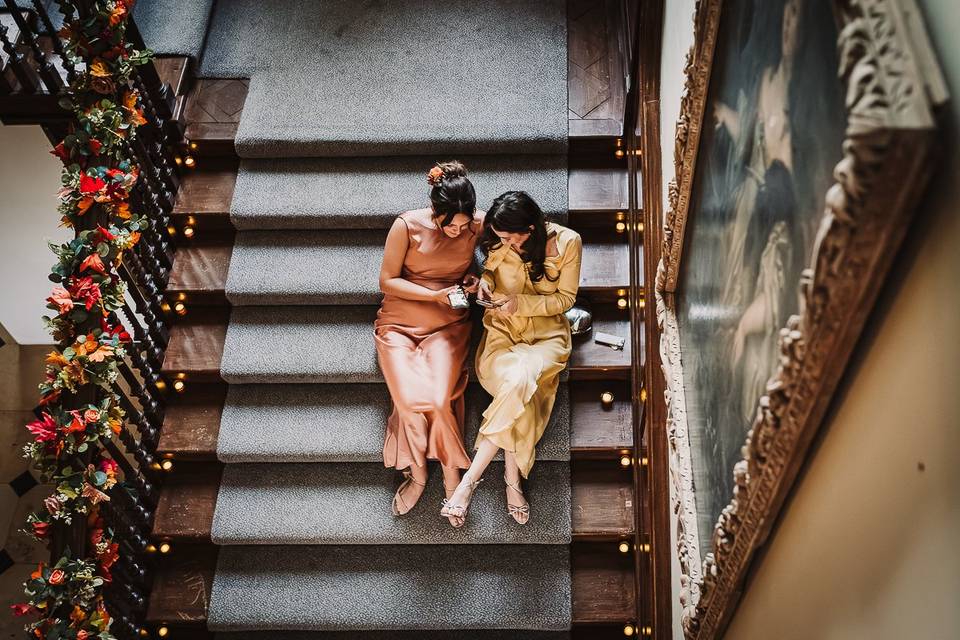 Weddings guests time out