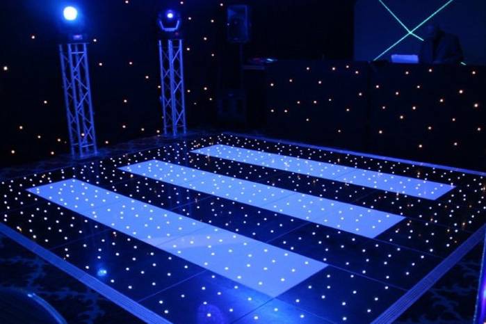 Dance floor details