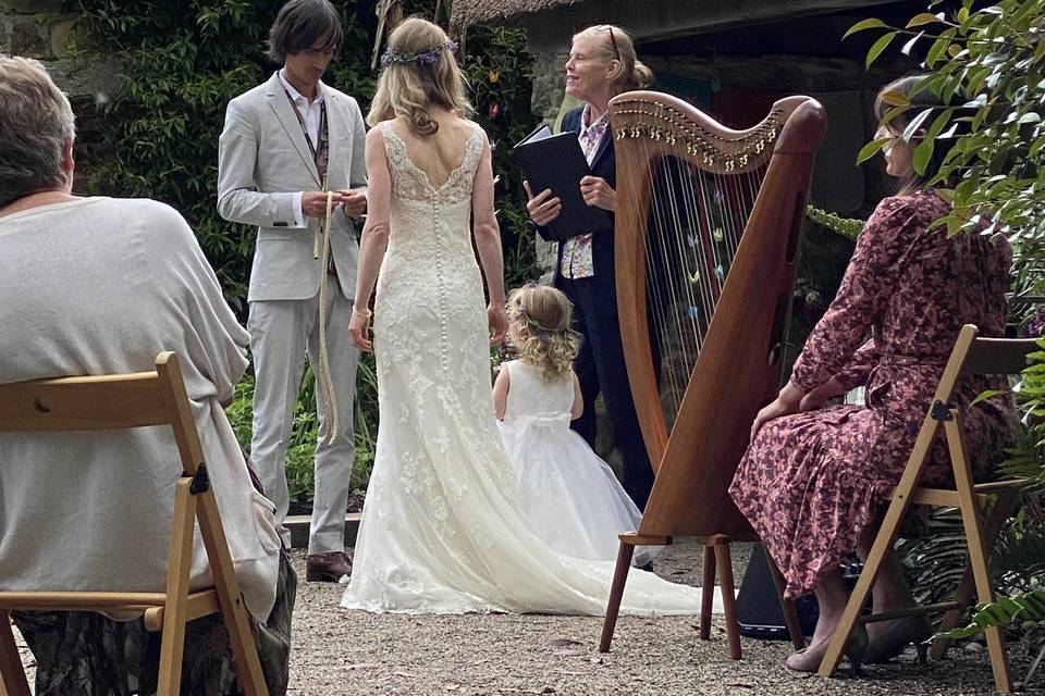 A wedding ceremony