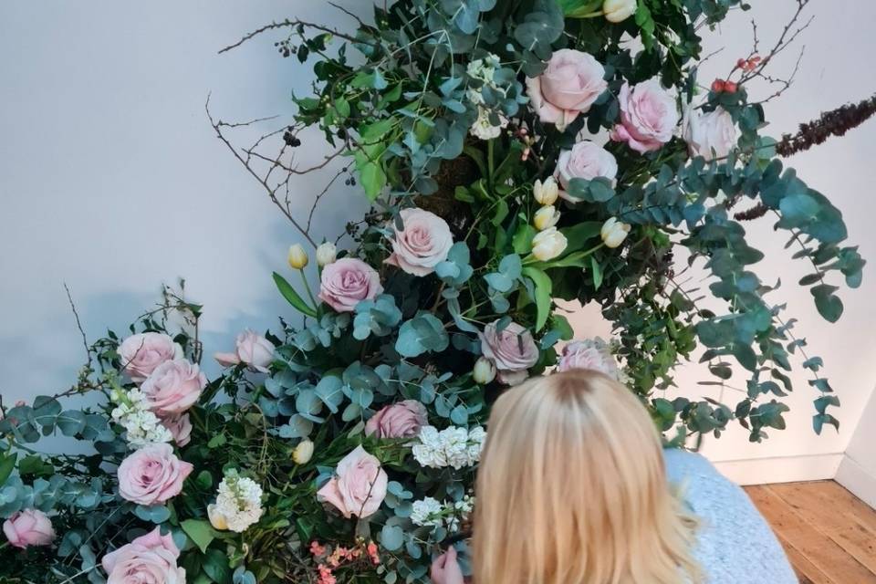 Hoop arrangement