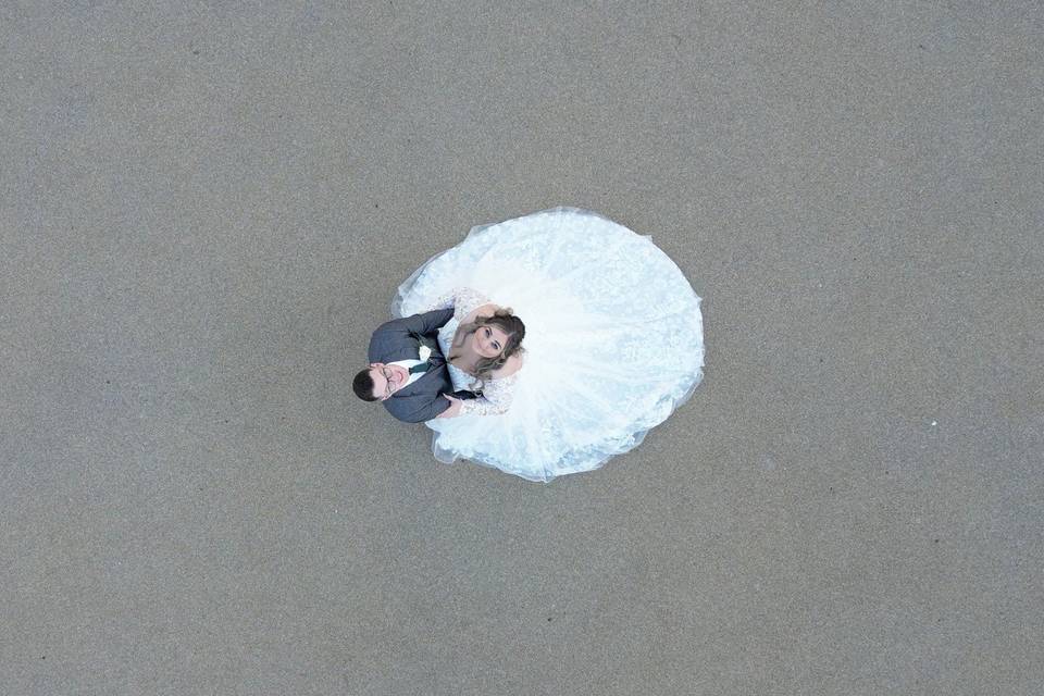 Drone shot