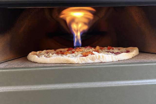 In the oven