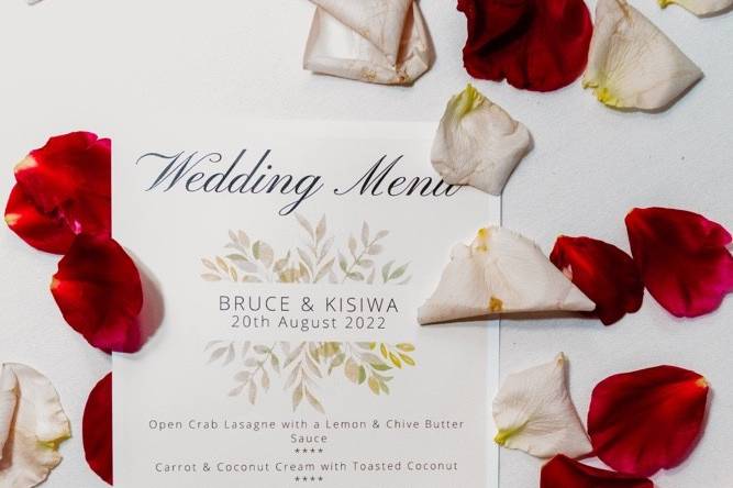 Bruce & Kisiwa wedding