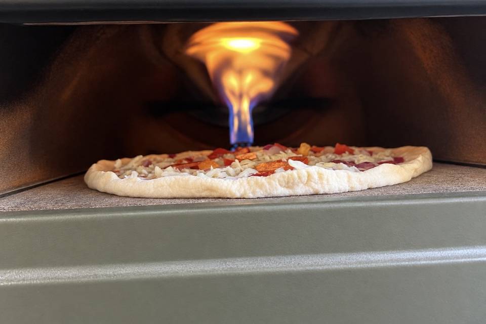 In the oven