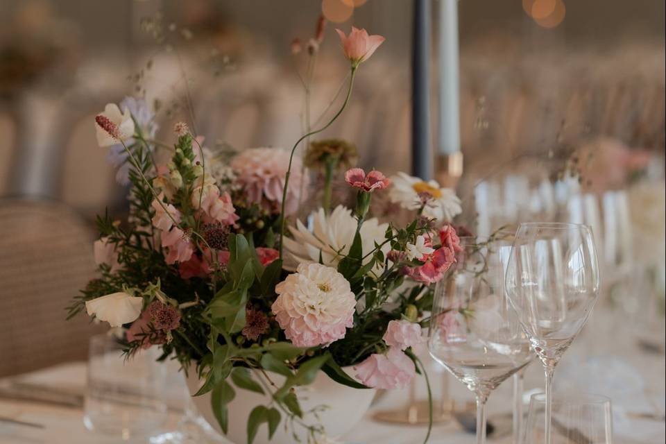 Table Bowl Flowers Kin House