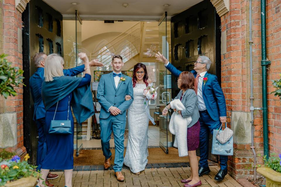 ANDREW & SIOBHAN REGISTRY WEDD