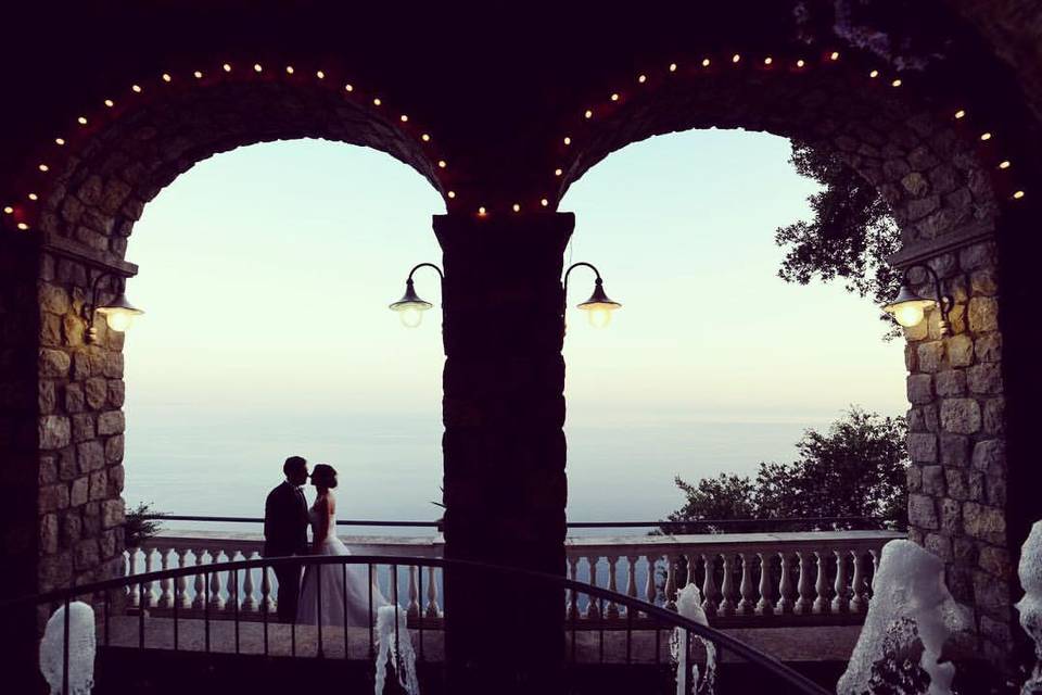 Romantic destination wedding venue