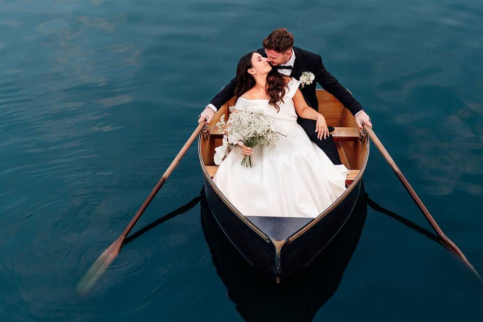 Wedding Boat Flowers