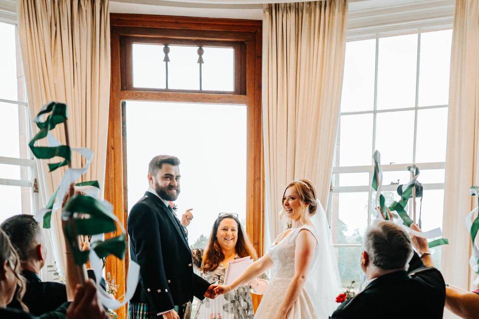 Country manor wedding