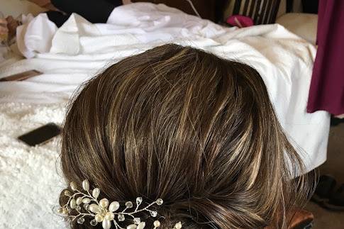 Classic style updo