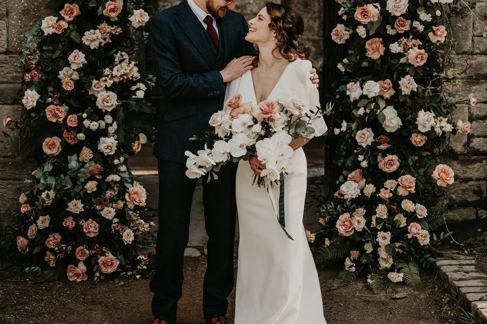 Wedding flowers in Stockbridge