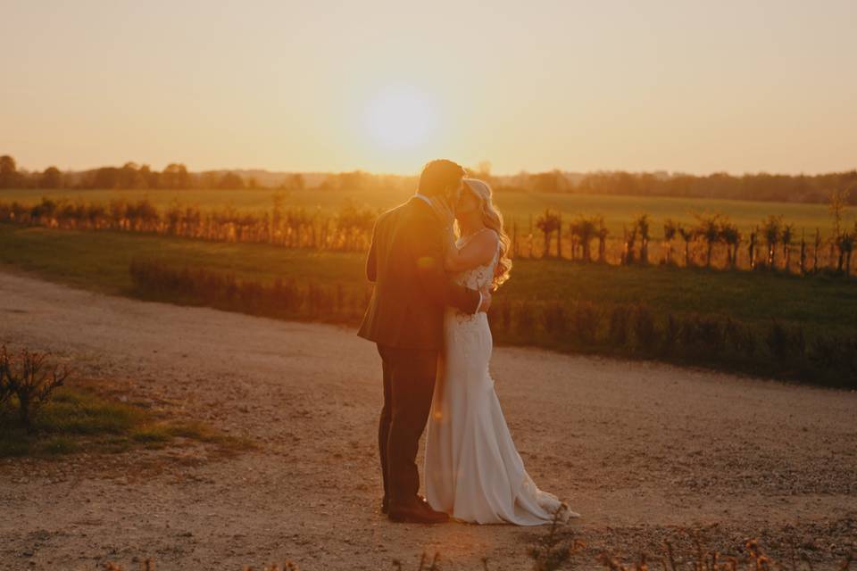 Golden hour Couple Photo