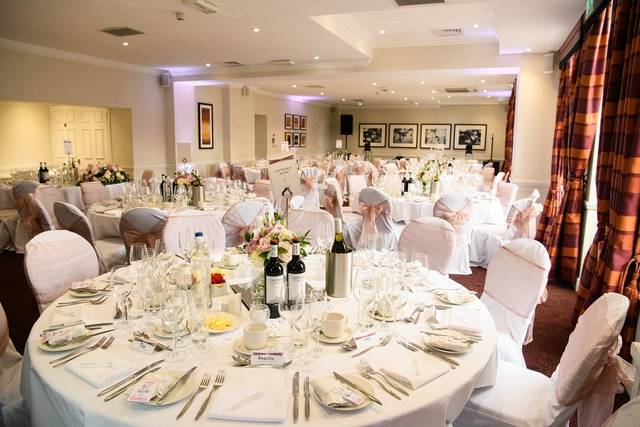 Wedding meal in the Princess Suite