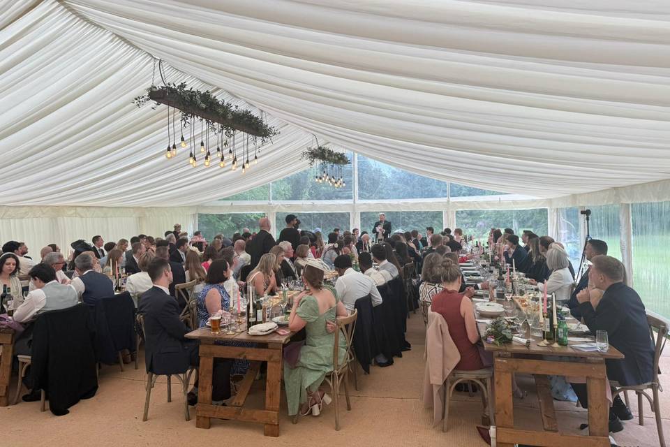 Wedding breakfast