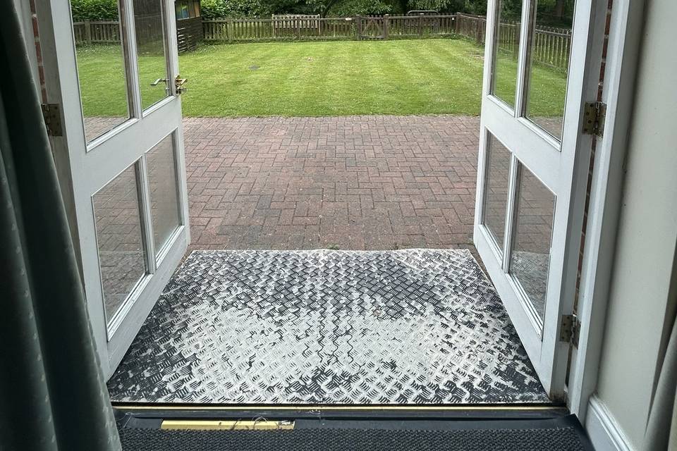 Safe enclosed outside space