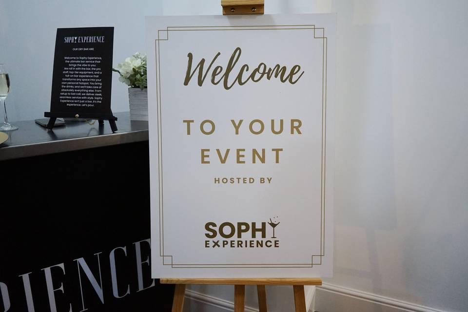 Welcome to your event...