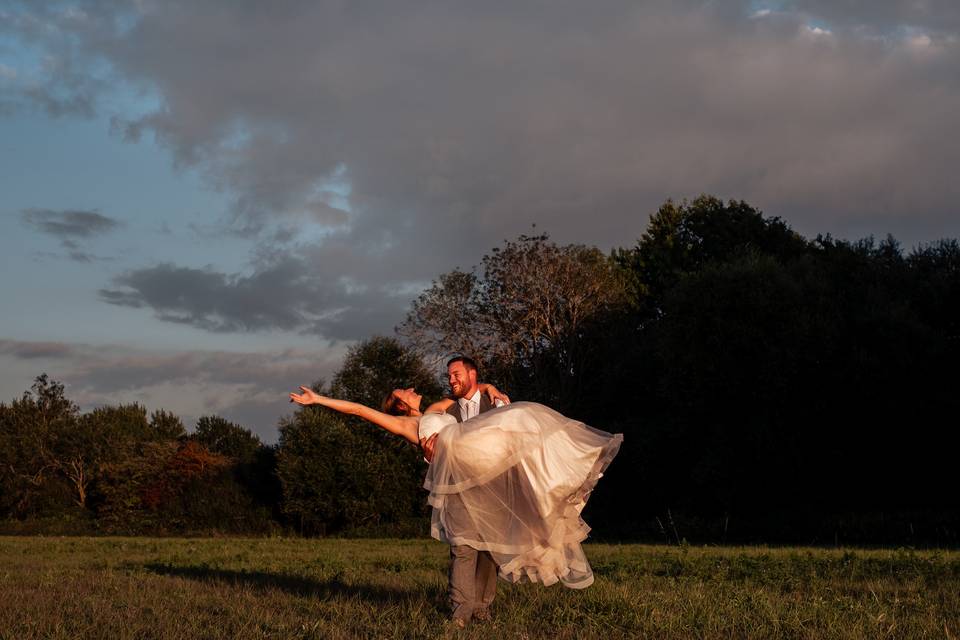 Bride & groom shot