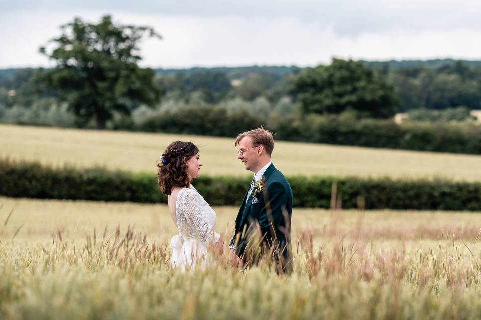 Bride & groom shot