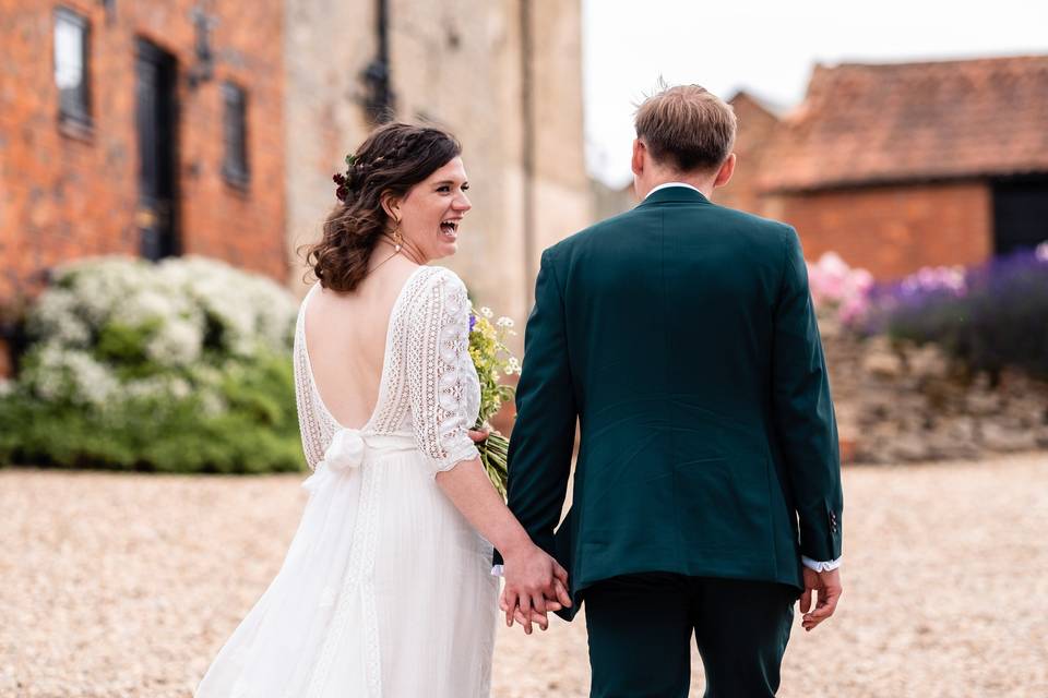 Bride & groom shot