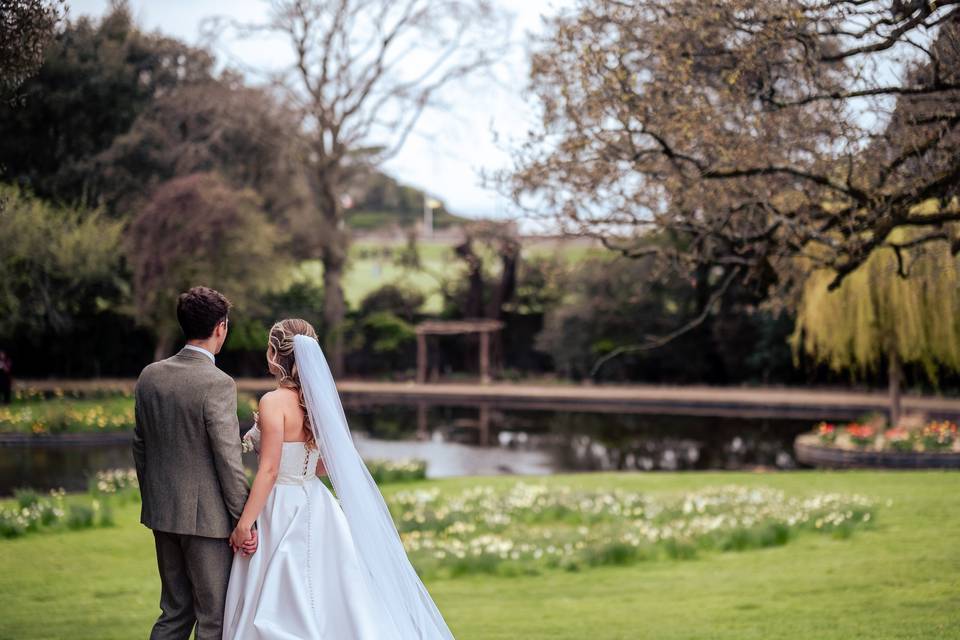 Bride & groom shot