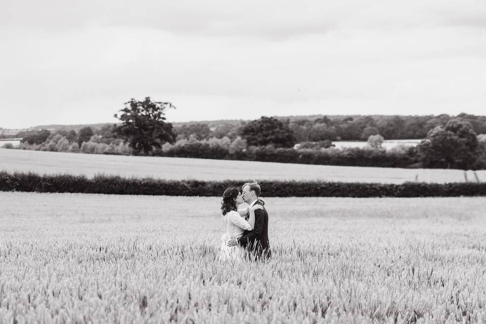 Bride & groom shot