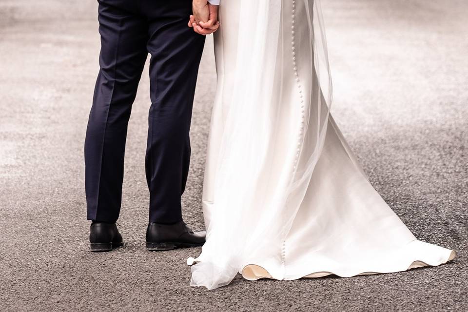 Bride & groom shot