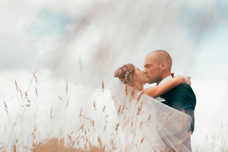 Bride & groom shot