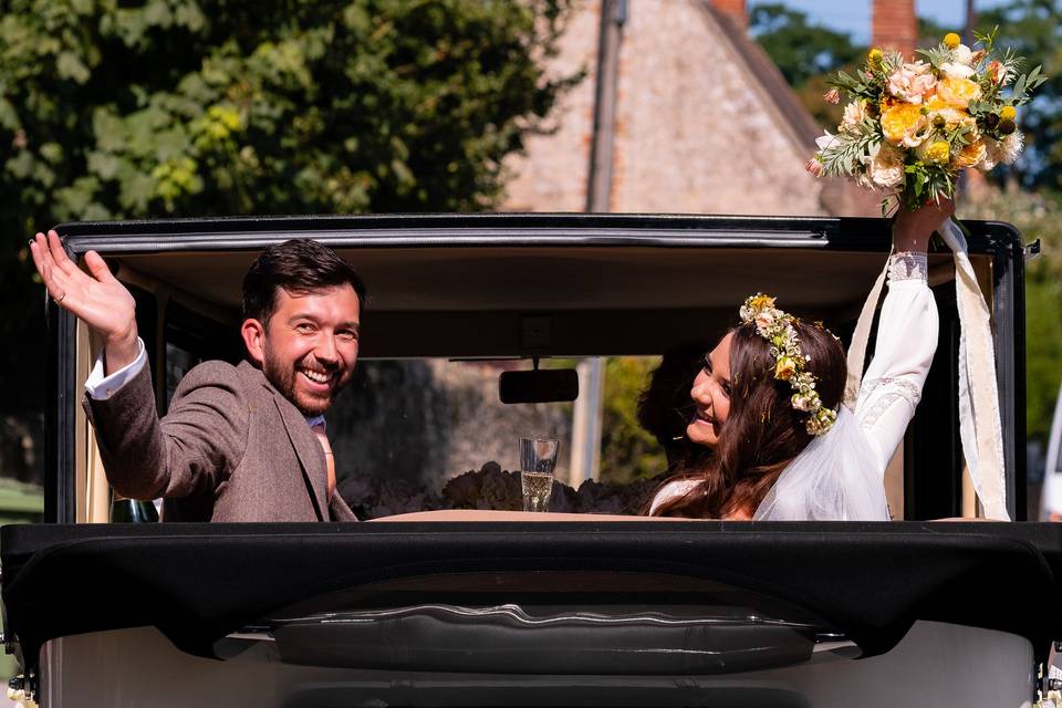 Bride & groom shot