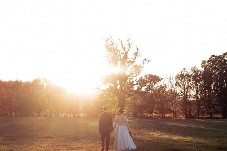 Bride & groom shot