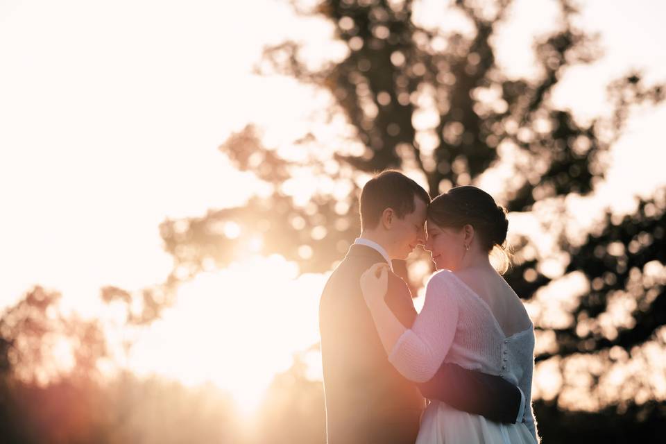 Bride & groom shot