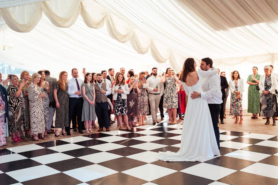 First dance