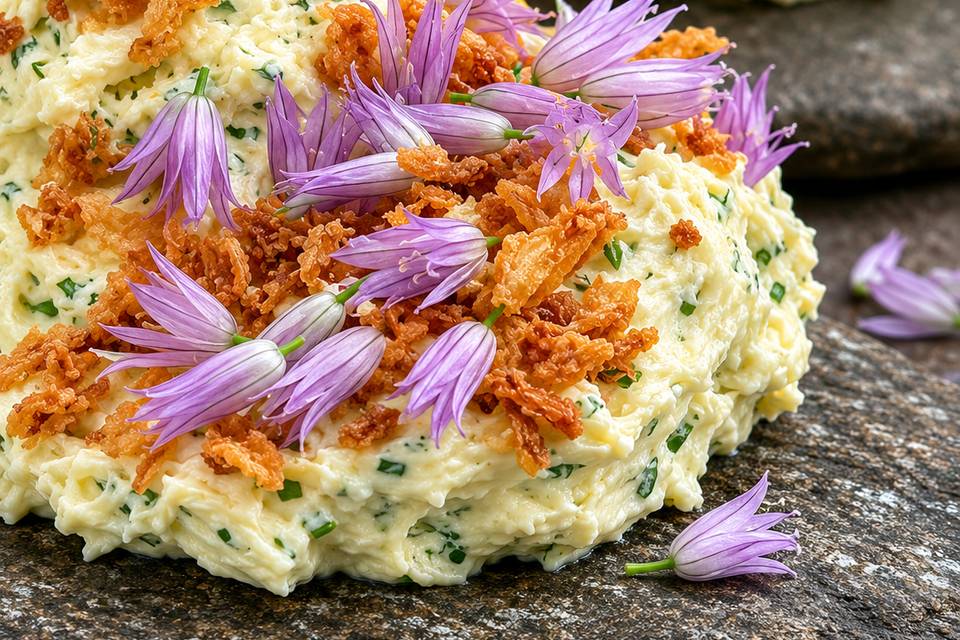 Whipped Butter & Garlic