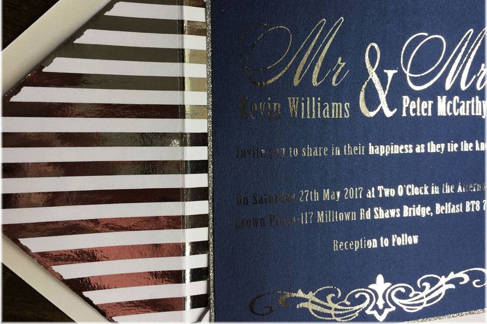 Mr & Mr Wedding