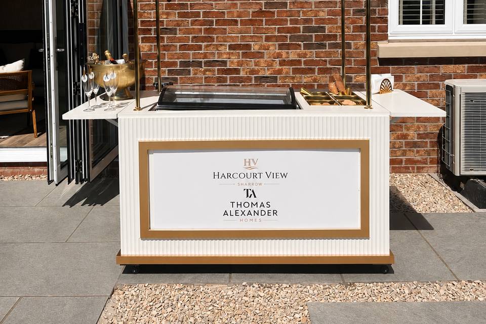 Corporate gelato cart